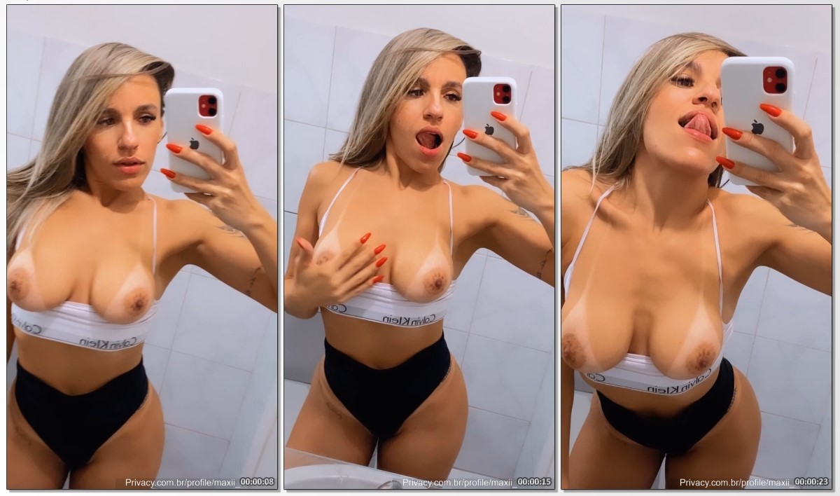 Aninha Maxxi Mostrando Seus Seios Em Frente Ao Espelho - Privacy & Onlyfans  Xxx | Ninfomaniacas