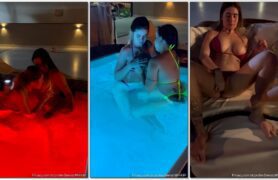 Brena Barbosa e Debora Peixoto são as estrelas de um vídeo pornô lésbico que vazou no Privacy
